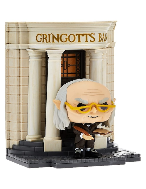 Funko POP! Deluxe Harry Potter Gringotts Head Goblin With Gringotts Bank