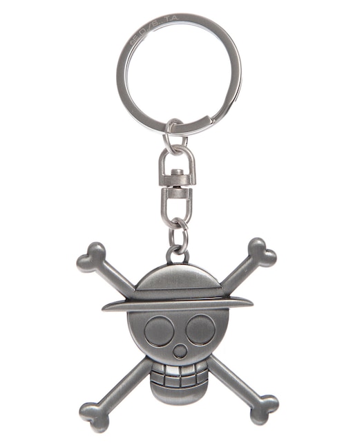 Llavero One Piece de acero inoxidable