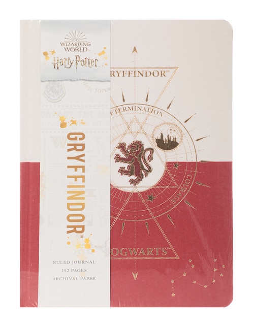 Cuaderno Insights Editions Gryffindor rayada