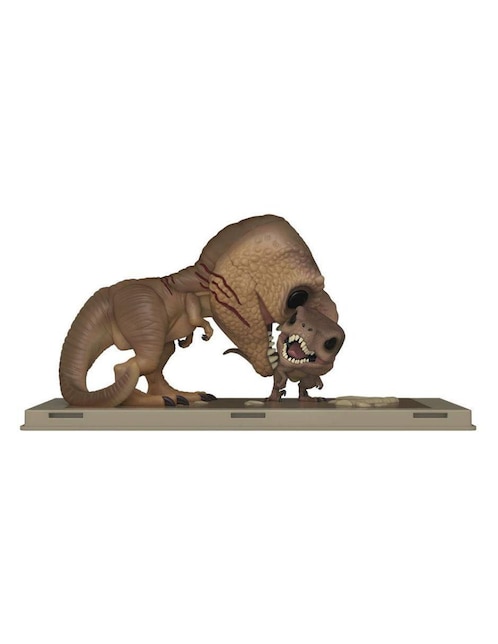 Figura de colección Tyrannosaurus Rex vs Velociraptor Funko POP! Jurassic Park