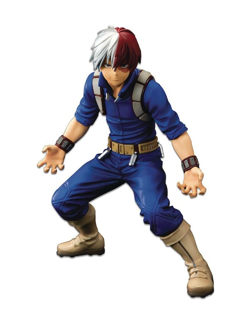 Figura de colección articulada My Hero Academia Shoto Todoroki collectors Banpresto