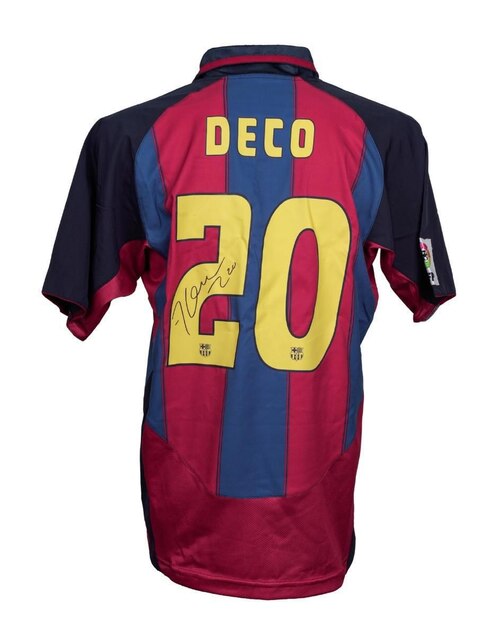 Playera de colección Ídolos firmada Decó Barcelona