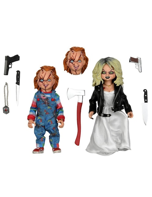 Figura de colección Chucky Chucky & Tiffany deluxe Neca
