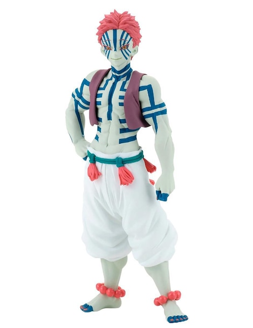 Figura de colección articulada Demon Slayer Akaza collectors Banpresto