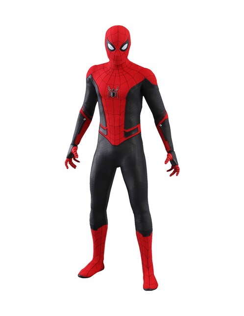 Figura de colección Spider-Man Hot Toys con movimiento articulado Marvel