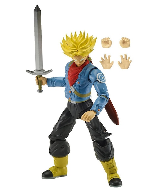 Figura de acción Dragon Ball Trunks collectors con movimiento 1