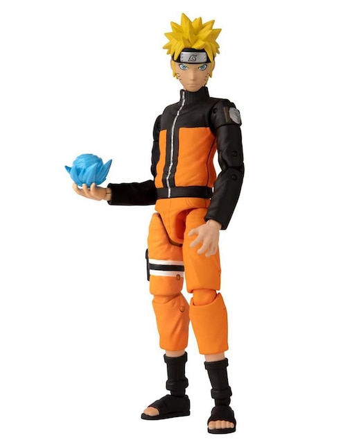 Figura de colección Naruto Shippuden Naruto Uzumaki collectors Bandai con movimiento