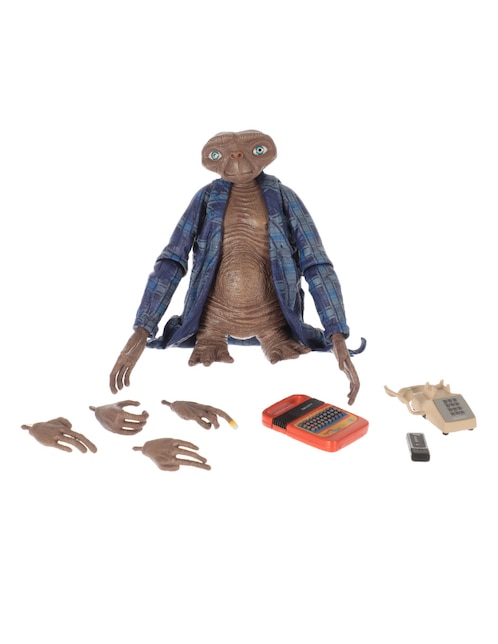 Figura de colección E.T. The Extra-Terrestrial Telepathic Neca articulada