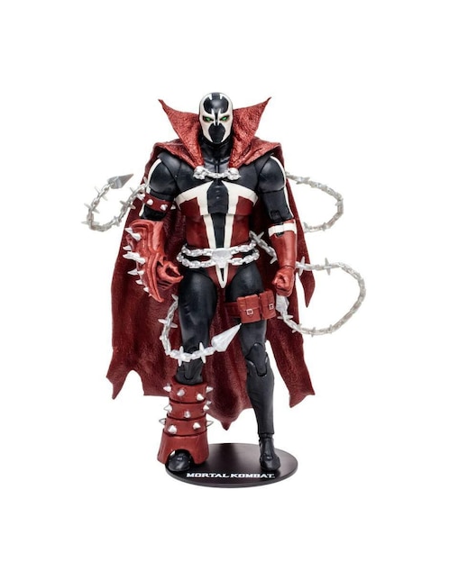 Figura de Colección Shadow Of Spawn McFarlane Articulado Mortal Kombat