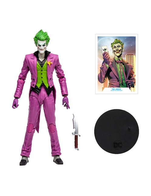Figura de acción The Joker McFarlane articulado DC Multiverse