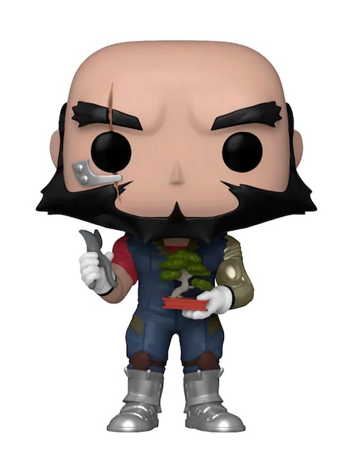 Figura de colección Jet con Bonsai Funko Pop Cowboy Bebop