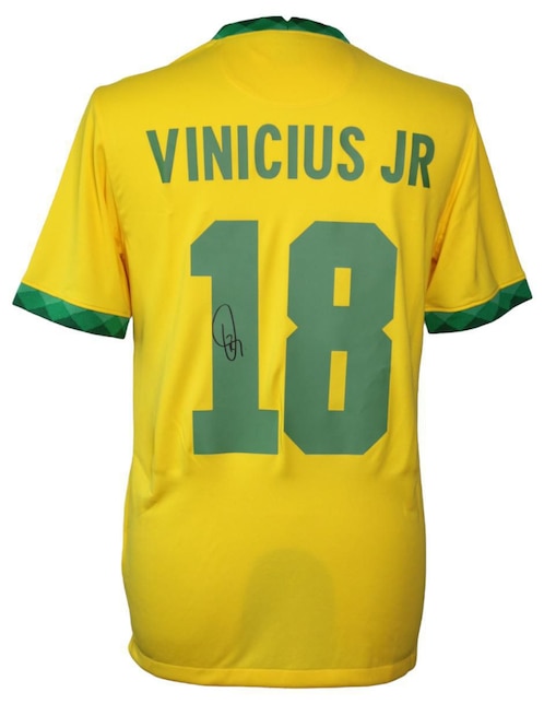 Playera Idolos firmada por Vinicius Jr. Brasil