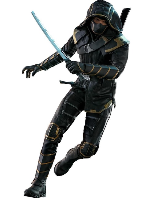Figura de colección Marvel Avengers Endgame Hawkeye deluxe Hot Toys