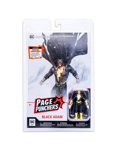 Figura de colección articulada DC Comics Black Adam collectors Mcfarlane