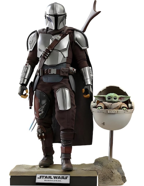 Figura de colección Star Wars The Mandalorian The Mandalorian deluxe Hot Toys