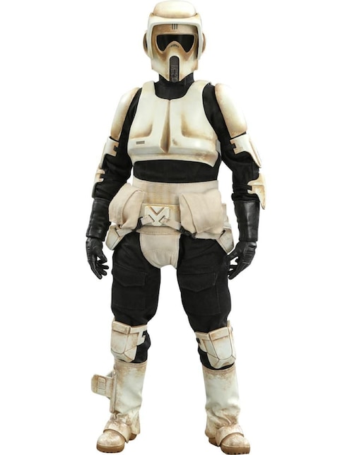 Figura de colección Star Wars The Mandalorian Scout Trooper deluxe Hot Toys