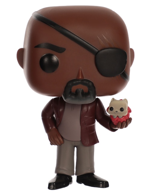 Funko POP! The Marvels Nick Furi cabeza oscilante