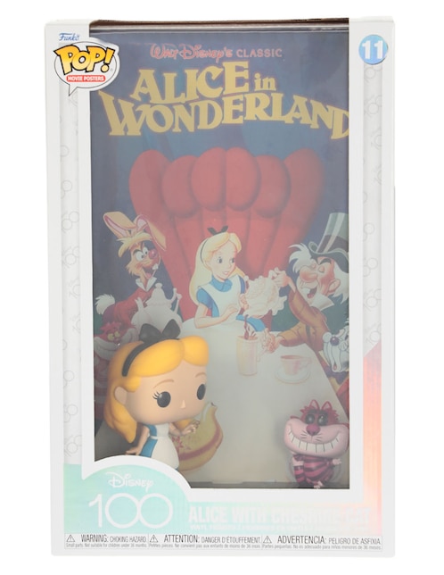 Funko POP! Movie Posters Disney 100 Alice with Cheshire Cat