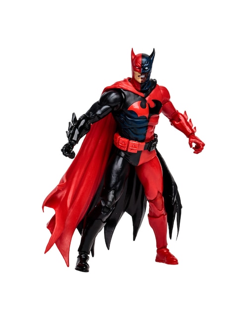 Figura de acción DC Multiverse Two Face As Batman Mcfarlane articulada