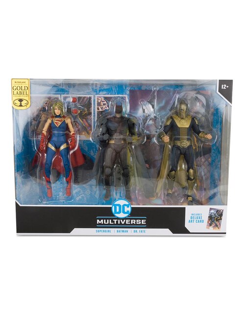 Set figuras de acción DC Multiverse DC Comics Mcfarlane articuladas