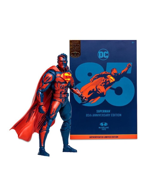 Figura de colección DC Comics Superman Mcfarlane articulada