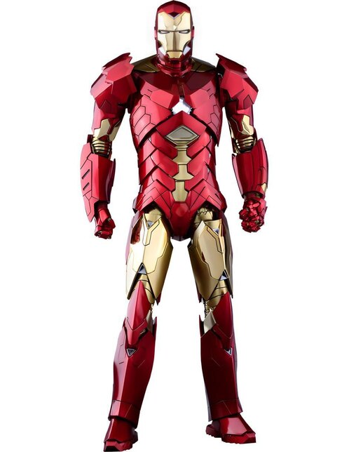 Figura De Colección Iron Man Mark I Hot Toys Articulado 1