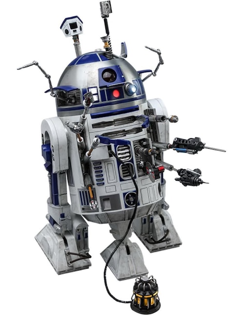 Figura de Colección Star War Attack Of The Clones R2-D2 Hot Toys Articulado