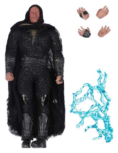 Figura de acción DC Black Adam con luz articulado 1