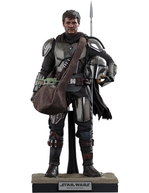 Figura de colección Star Wars The Mandalorian Hot Toys articulado