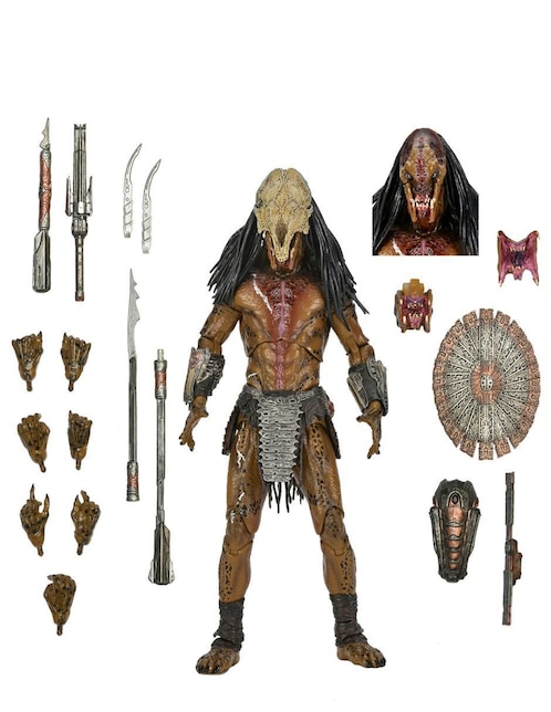 Figura de Colección Predator Feral Predator Neca Articulado