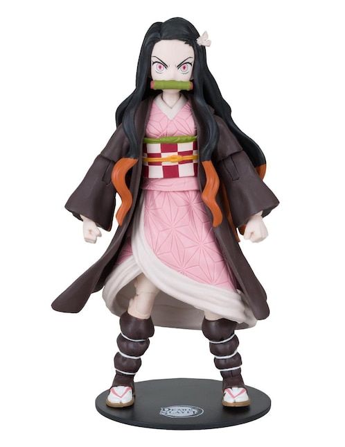 Figura de colección Demon Slayer Nezuko Kamado Mcfarlane articulada