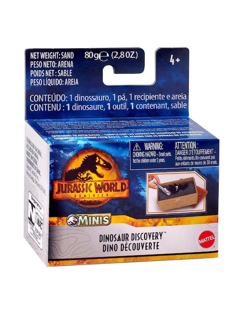 Figura de Colección Jurassic World Mystery Mini Mattel