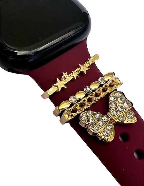 Charm Para Correa De Smartwatch de mariposa Mamá Pulpo