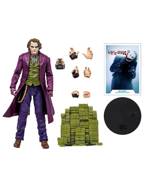 Figura de Colección DC Multiverse The Joker Mcfarlane Articulado