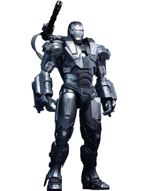 Figura de colección Marvel Studios: Iron Man War Machine deluxe con luz