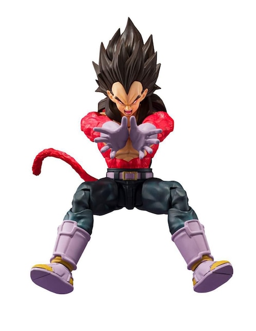 Figura de colección Dragon Ball Super Saiyan Vegeta Bandai Tamashii Nations articulado