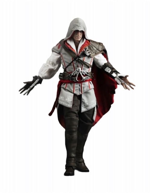 Figura de Colección Assassin's Creed Ezio Auditore Hot Toys Articulado