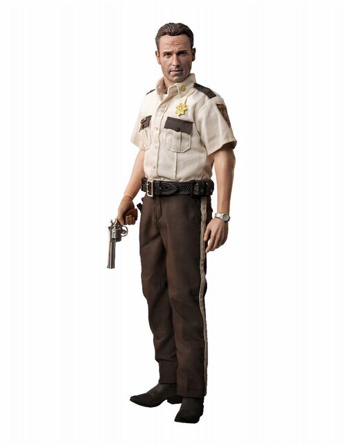 Figura de Colección The Walking Dead Rick Grimes Threezero Articulado