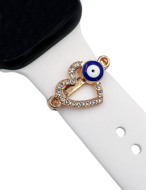 Charm Para Correa De Smartwatch de ojo turco Mamá Pulpo