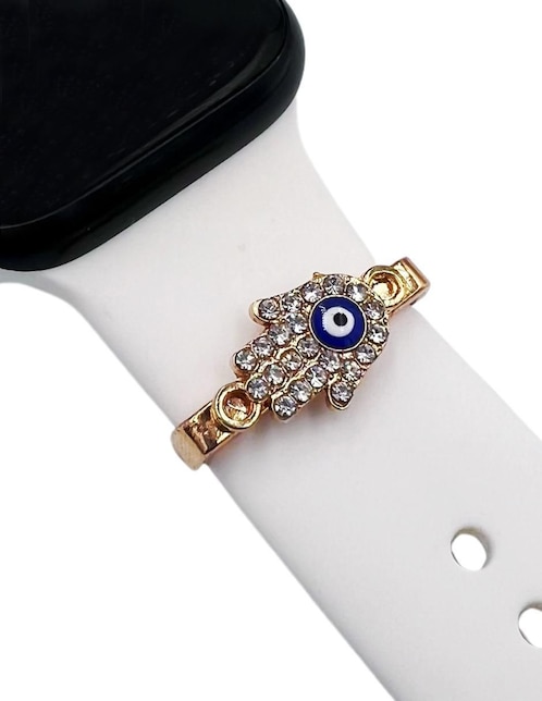 Charm Para Correa De Smartwatch de mano de fátima Mamá Pulpo ojo turco
