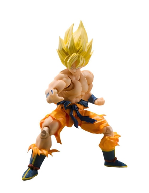 Figura de colección Dragon Ball Z Super Saiyan Goku S.H. Figuarts articulada