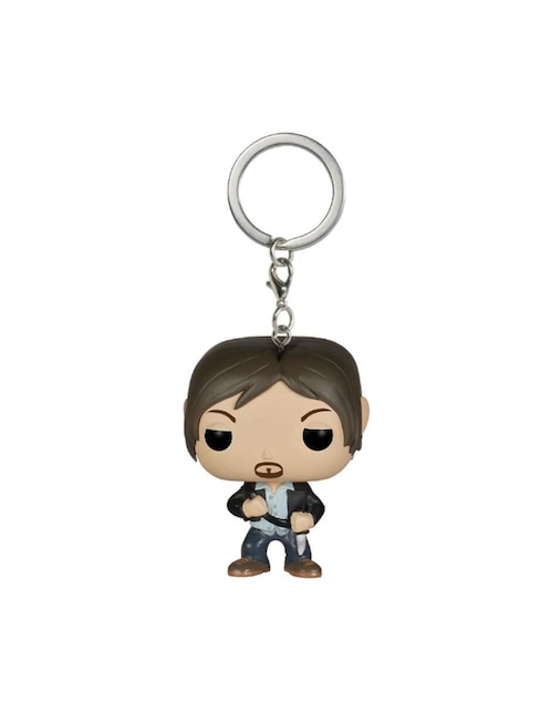 Llavero Funko Pocket Pop Keychan The Walking Dead de plástico y metal