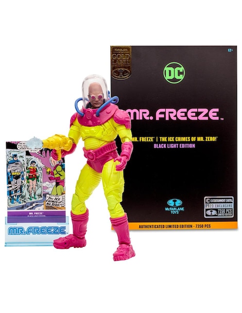 Figura de Acción Batman Mister Freeze - Victor Fries Mcfarlane Articulado
