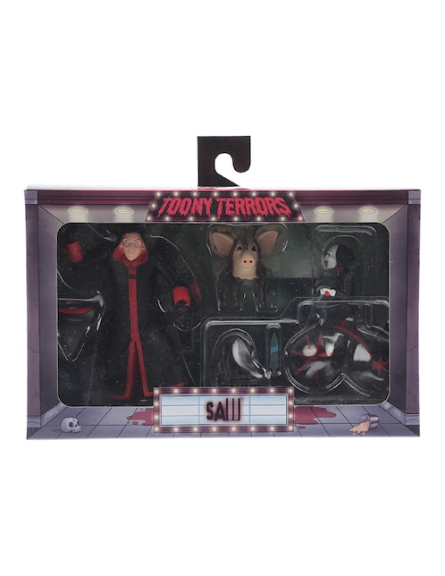 Set figuras de colección SAW Jigsaw & Billy the Puppet Neca