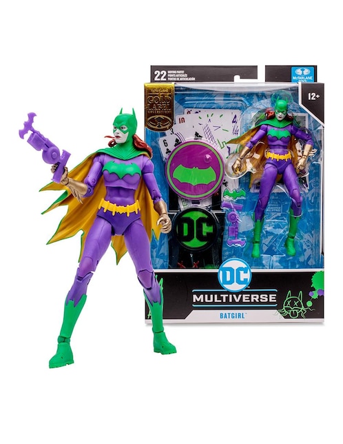 Figura de acción articulada Batman Batgirl collectors Mcfarlane