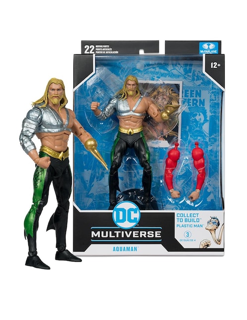 Figura de acción DC Multiverse Aquaman deluxe Mcfarlane