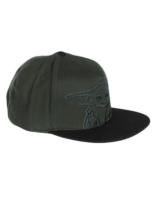 Gorra visera plana snapback Star Wars The Mandalorian para niño