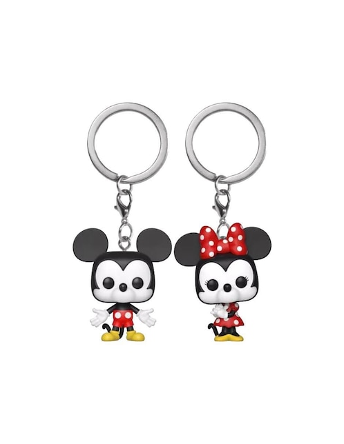 Set de llavero Funko Pocket POP! Keychan Mickey & Minnie 1