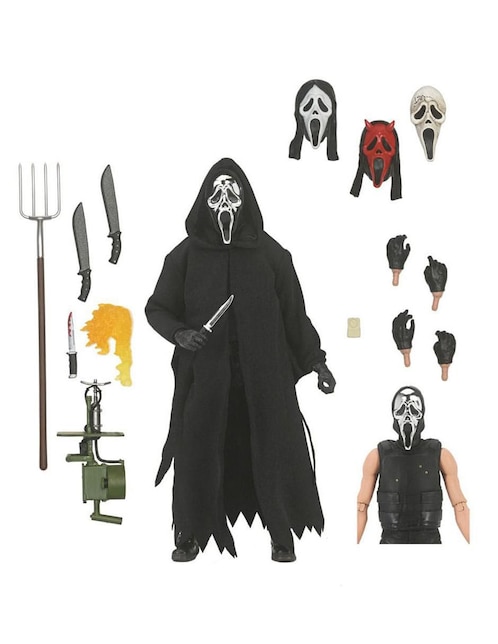 Figura de colección Ghost Face Inferno deluxe Neca