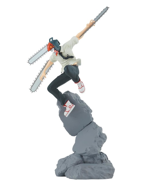 Figura de colección Chainsaw Man Denji y Pochita Banpresto